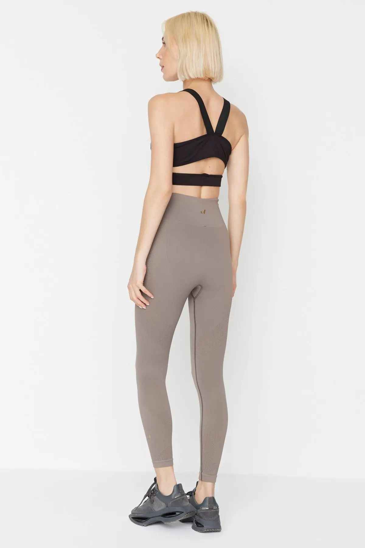 Lily - Vizon Renk Yüksek Bel Toparlayıcı Tayt