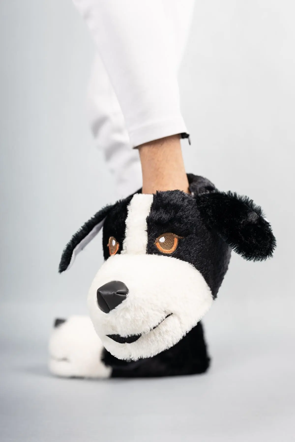 Unisex Hayvanlı Panduf Ev Ayakkabısı Ses Yapmaz Taban