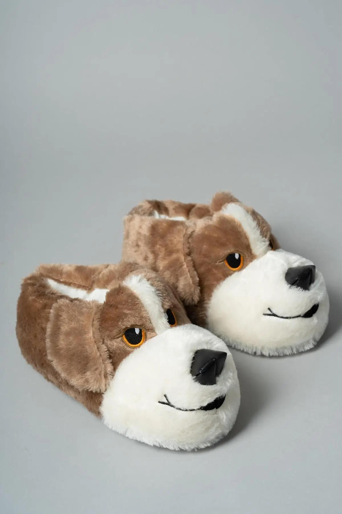 Unisex Hayvanlı Panduf Ev Ayakkabısı Ses Yapmaz Taban