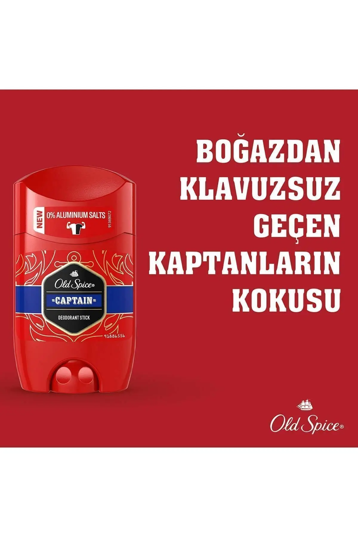 Captain Erkekler Için Stick Deodorant 50 ml