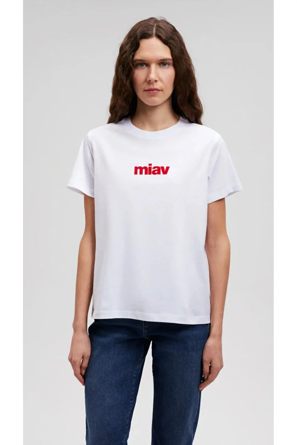 Miav Baskılı Tişört