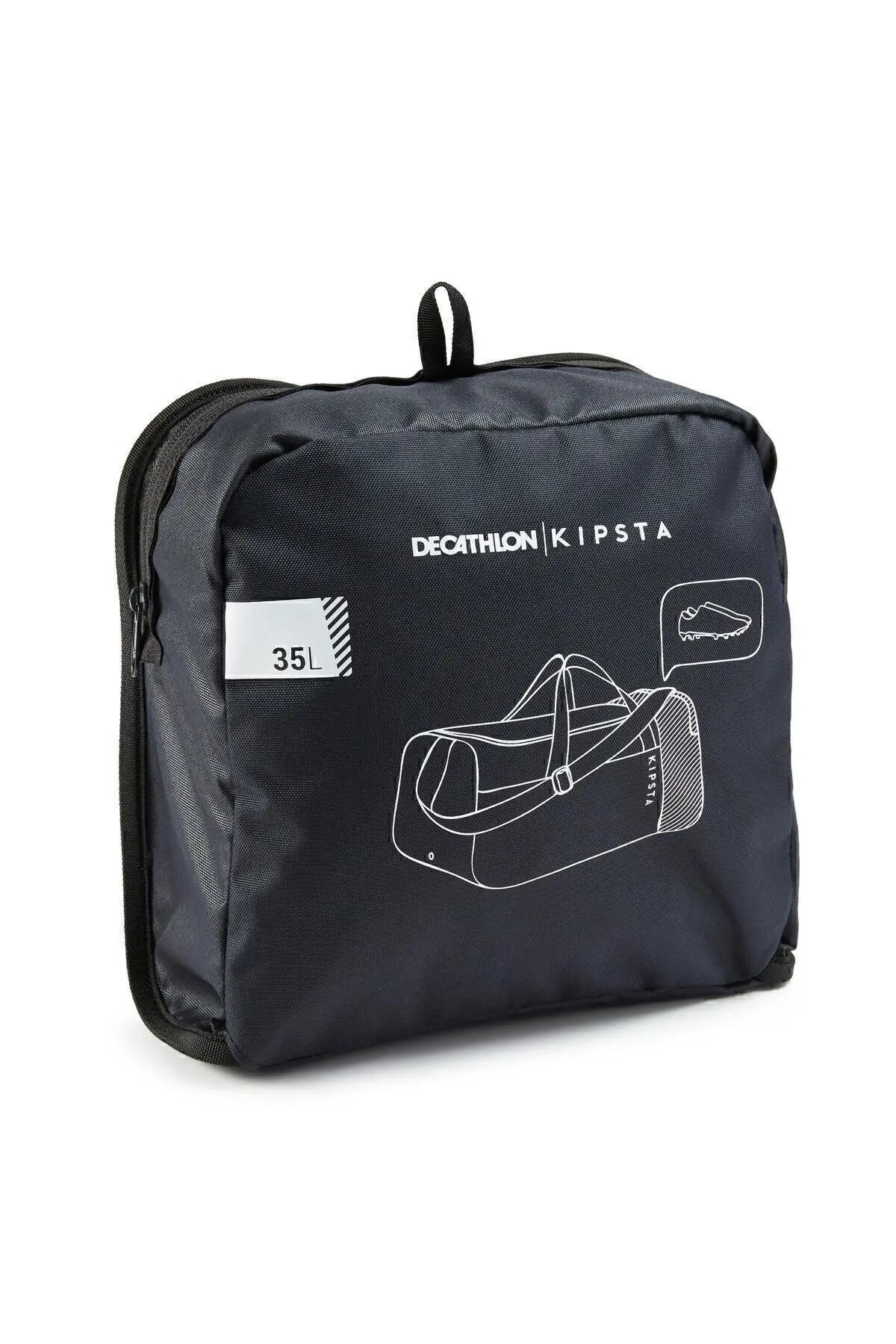 Kipsta Spor Çantası - 35L - Siyah - Essential