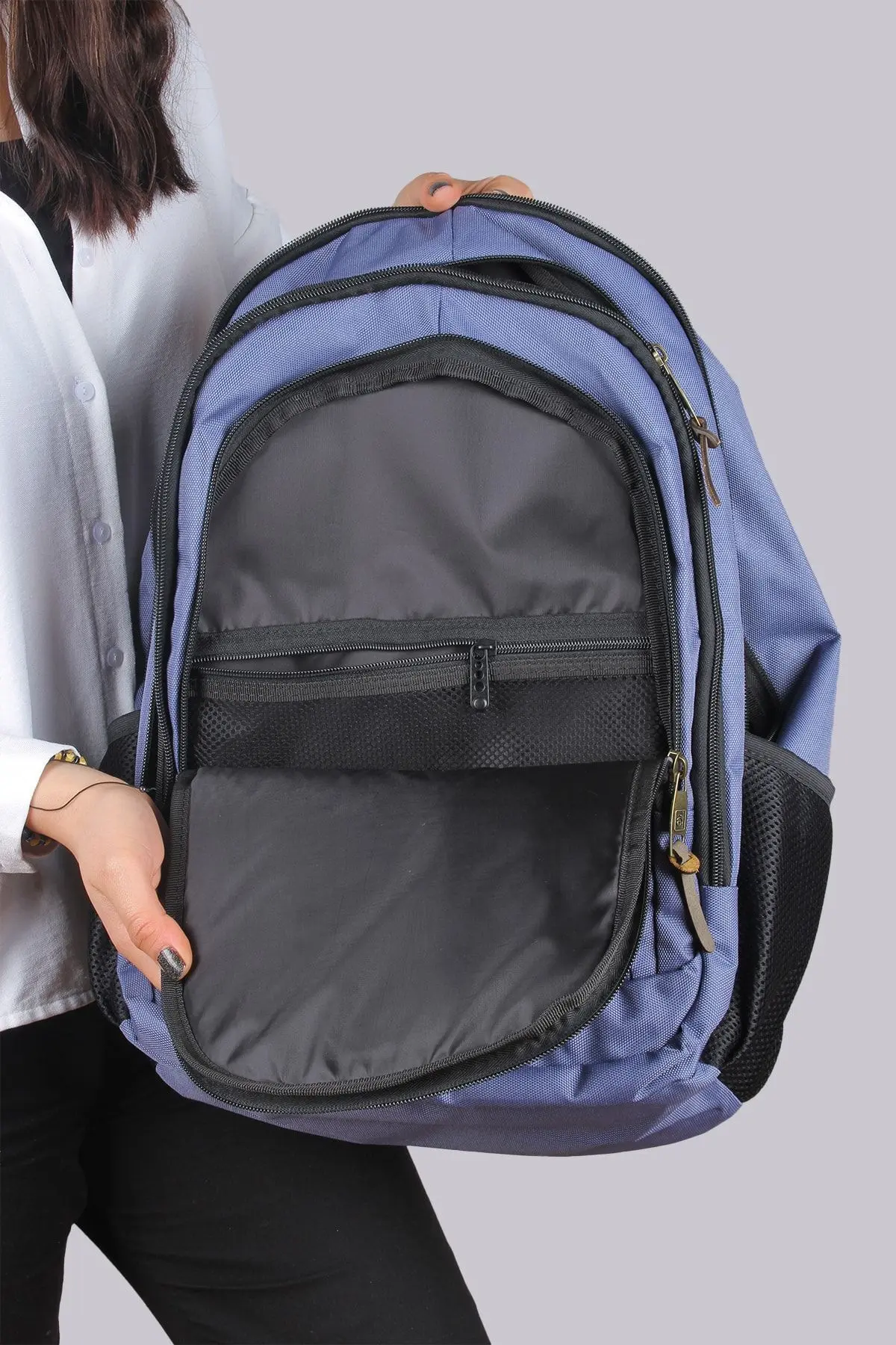 Gk19 Unisex Okul Sırt Çantası Öğrenci Günlük Seyahat Tatil Spor Yürüyüş Seyahat Gezi Kamp Günlük Ind