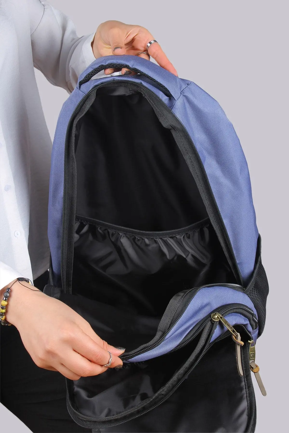 Gk19 Unisex Okul Sırt Çantası Öğrenci Günlük Seyahat Tatil Spor Yürüyüş Seyahat Gezi Kamp Günlük Ind