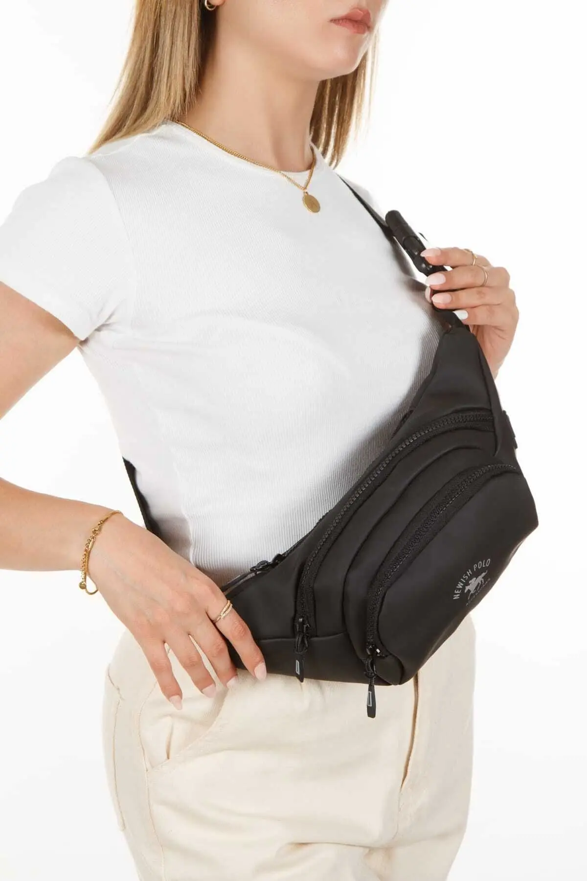 Yuppy Club Unisex Krinkıl Çapraz Askılı Bel Omuz Ve Spor Çanta