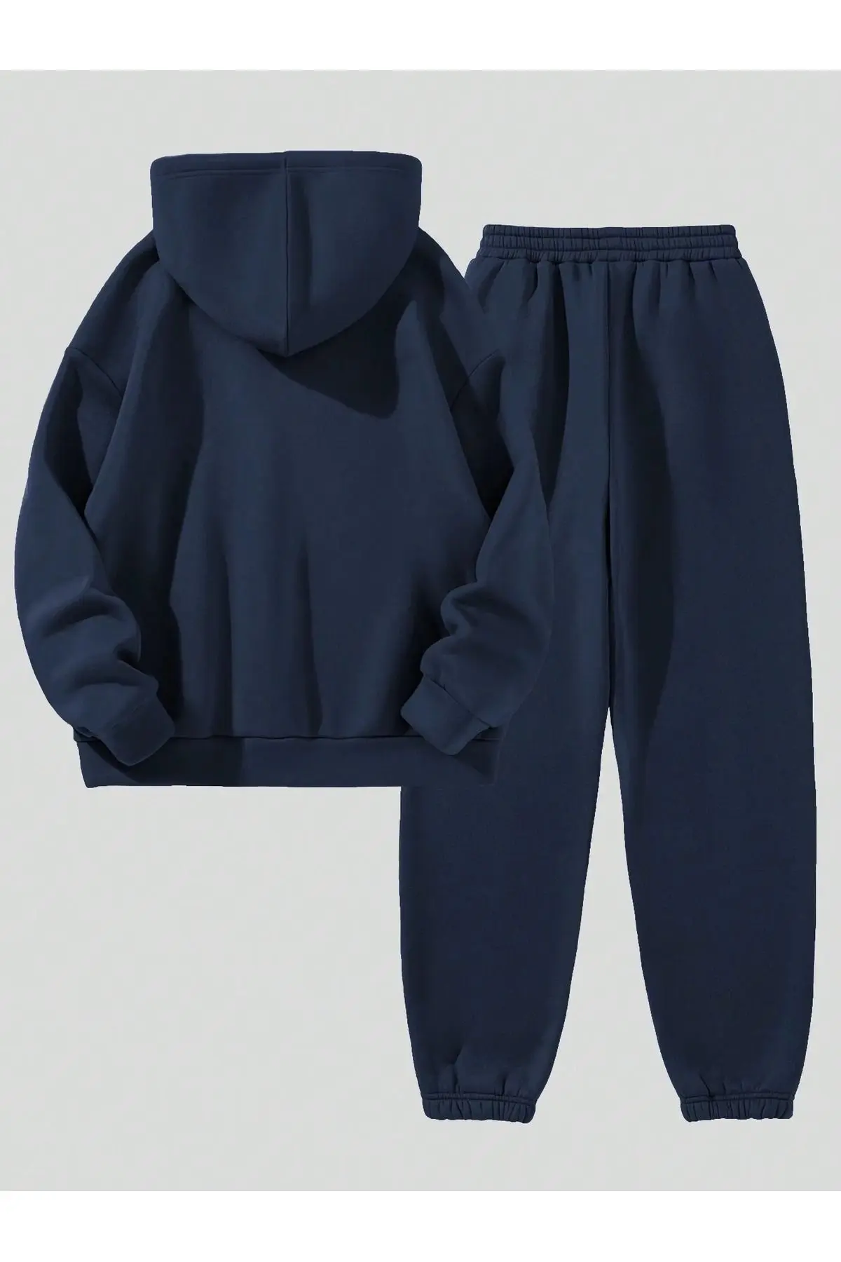 UNISEX EŞOFMAN TAKIMI - BÜYÜK BEDEN KAPÜŞONLU TAKIM