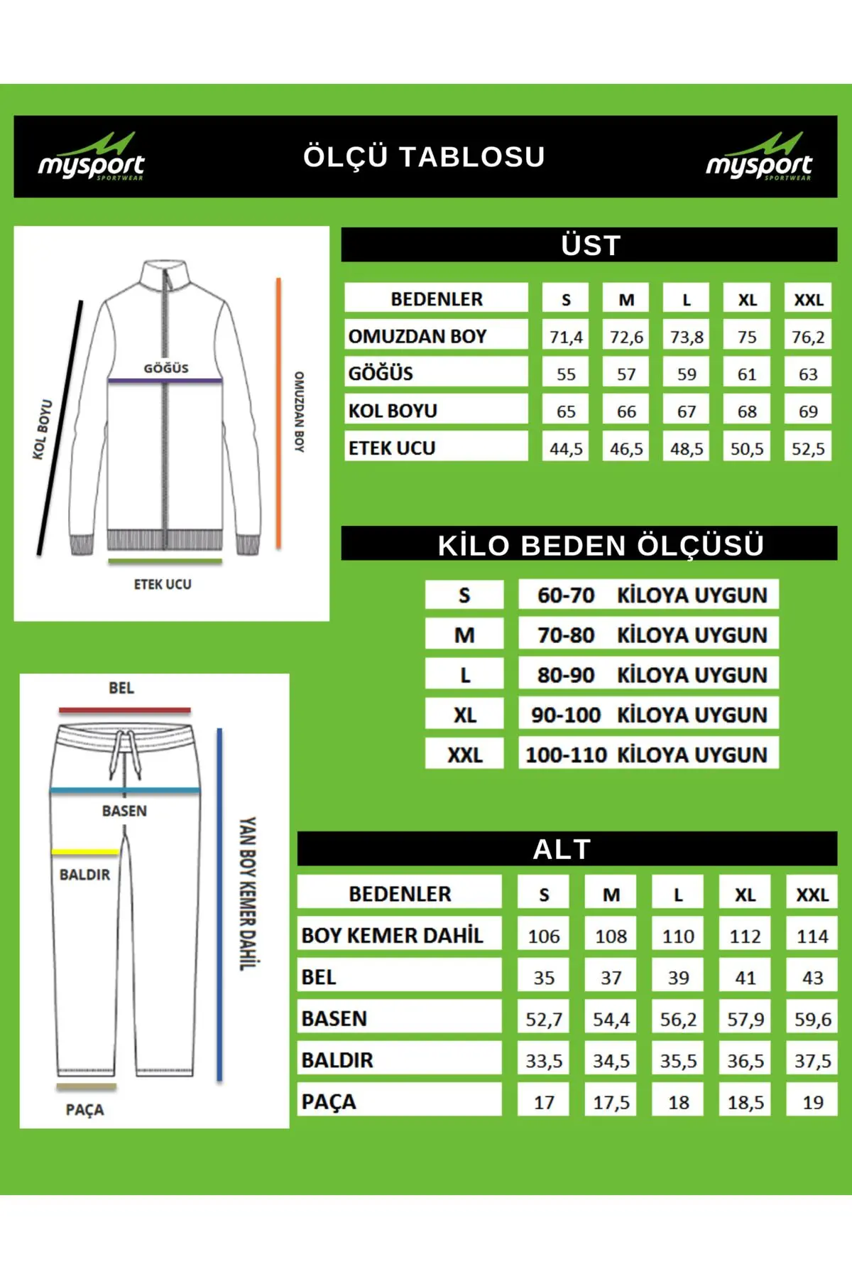 201751 Erkek Büyük Beden Eşofman Alt Giyim