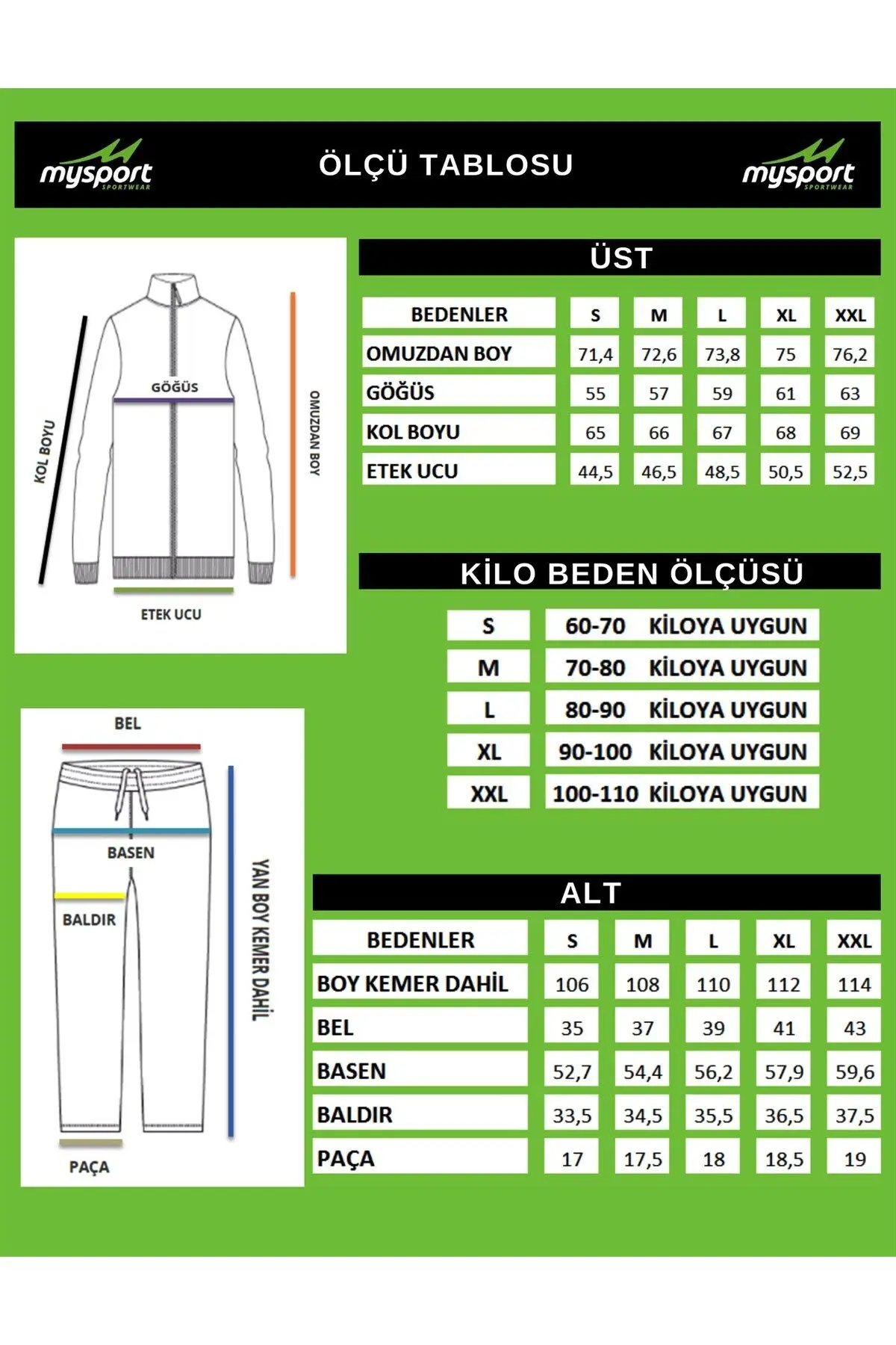 201751 Erkek Büyük Beden Eşofman Alt Giyim