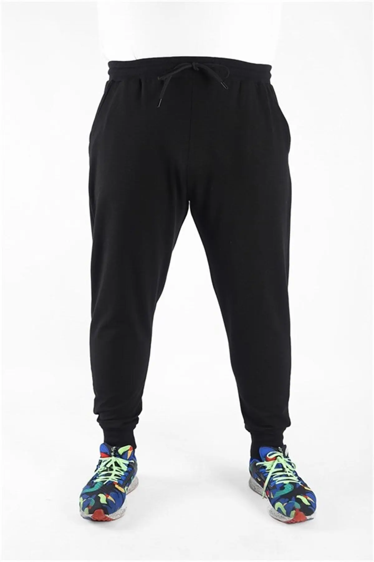 Büyük Beden Basic Eşofman Altı Full Lycra