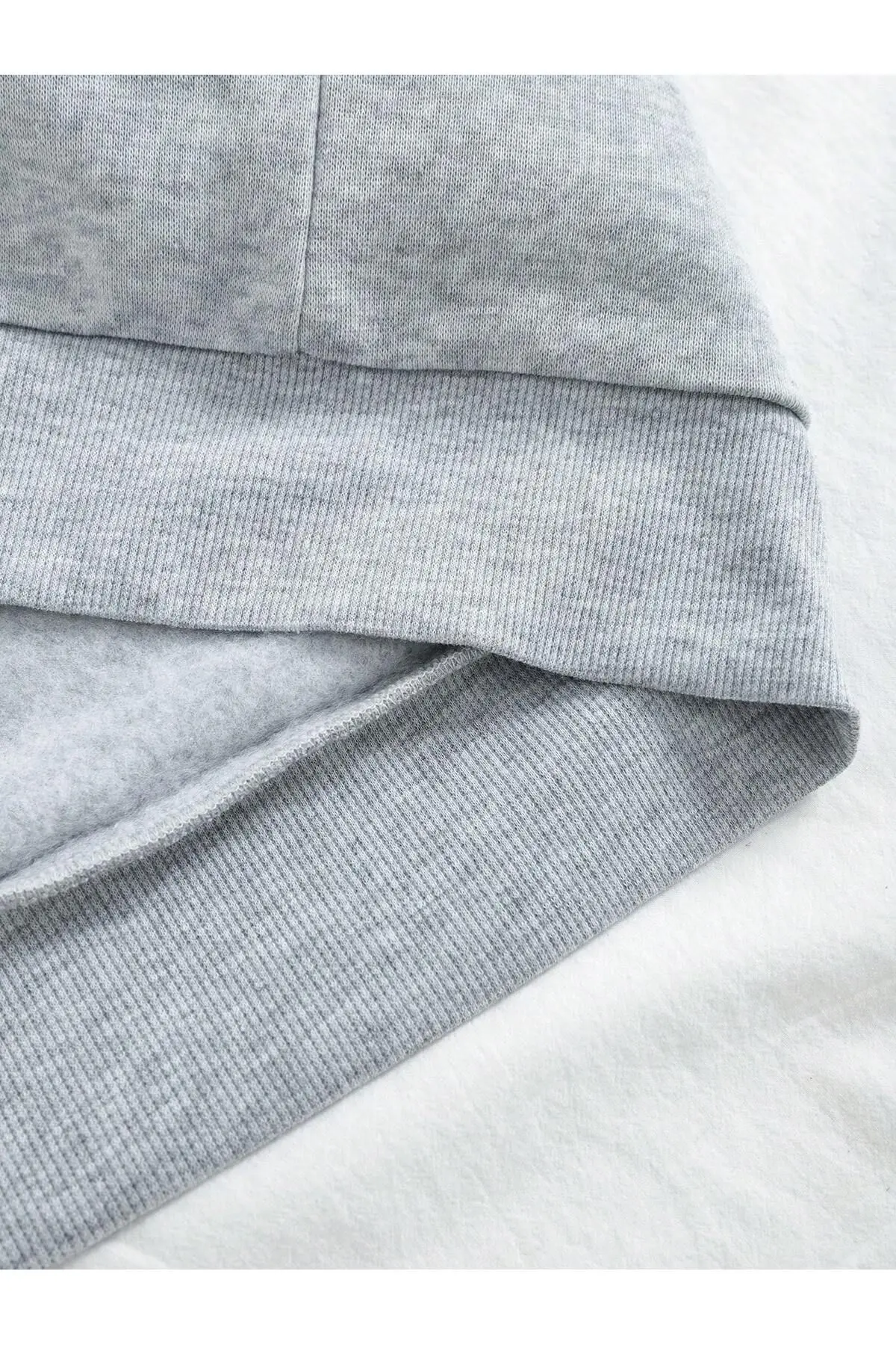 Unısex Rahat Kesim Sweatshirt- Kapüşonlu Sweatshirt