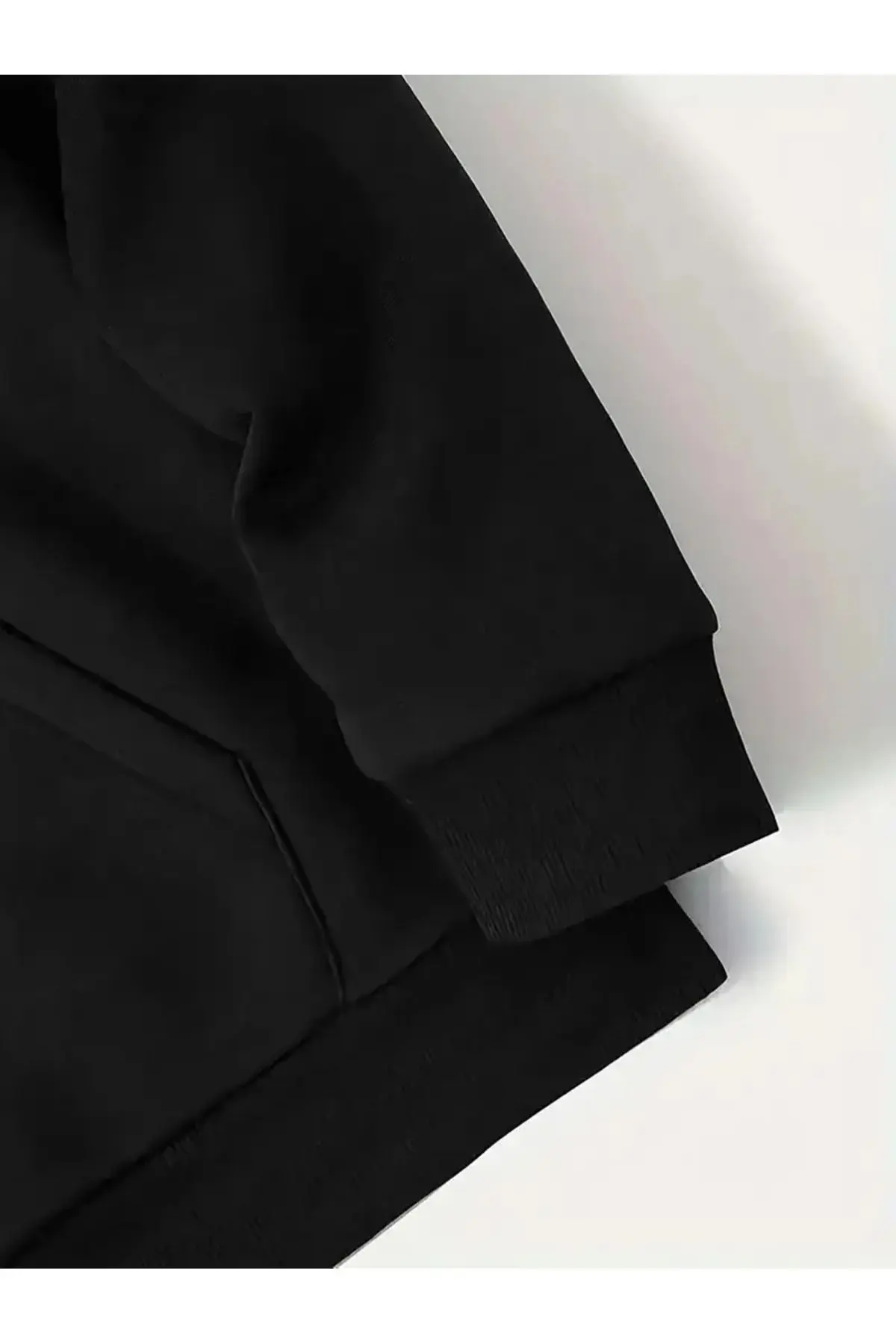 Büyük Beden Unisex Eşofman Takımı - Kapüşonlu Sweatshirt & Jogger Eşofman Altı