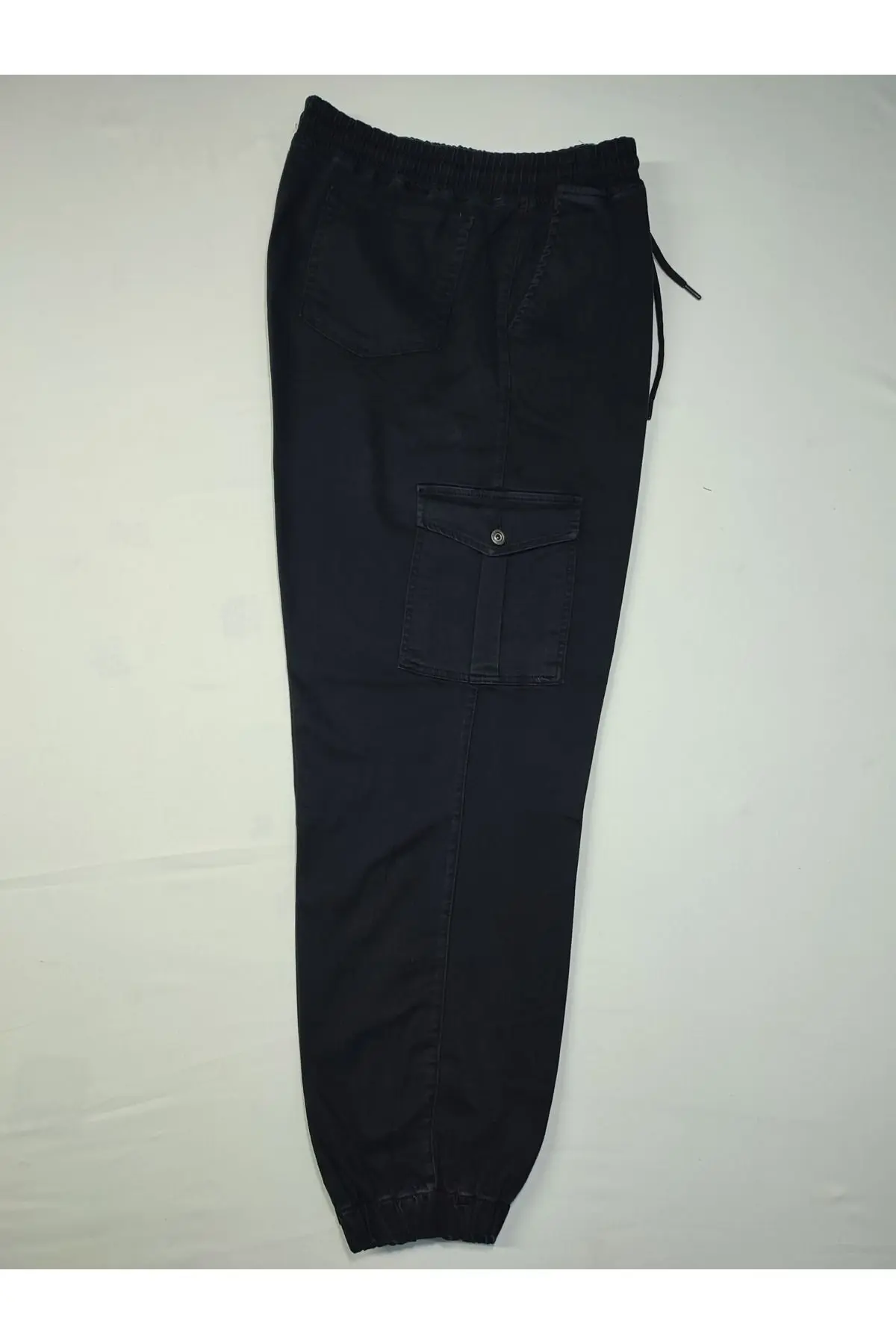 Büyük Beden Erkek Keten Kargo Jogger 5891