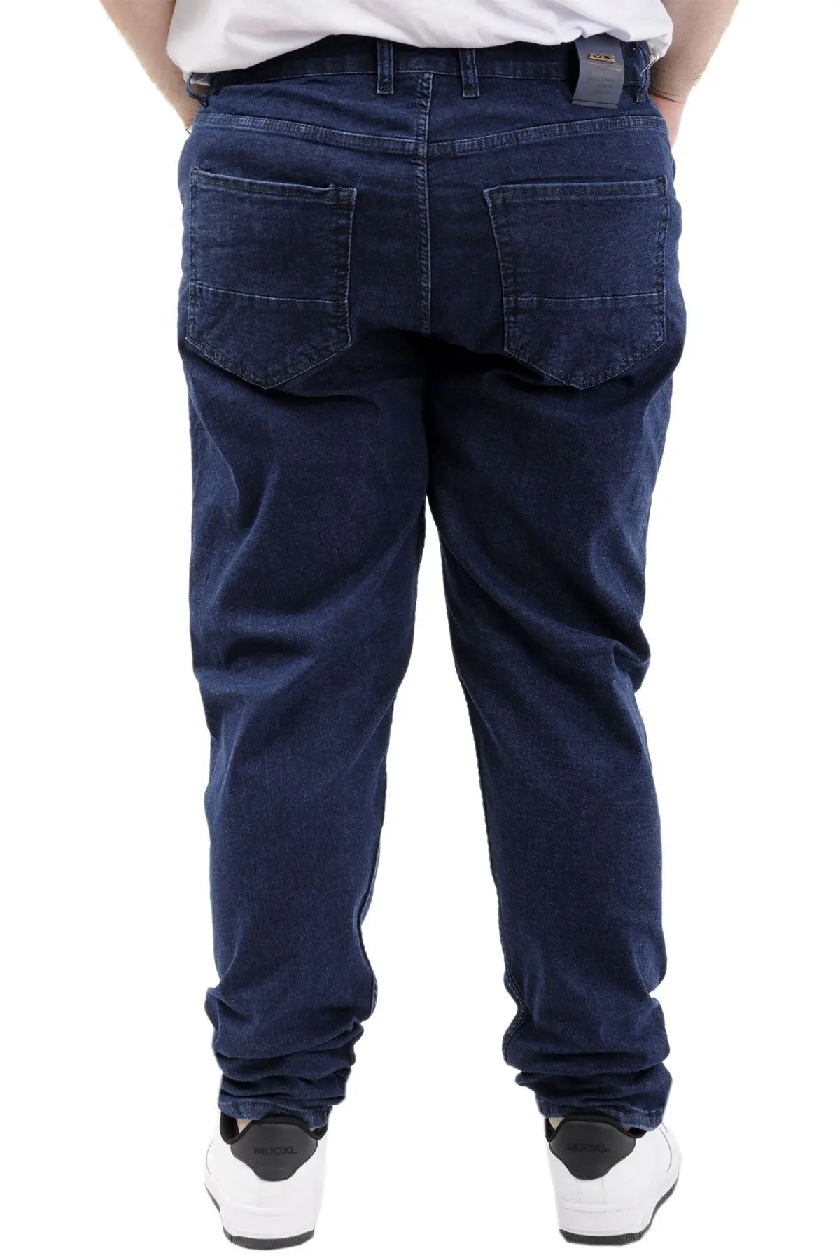 Mode XL Büyük Beden Erkek Pantolon Kot 21920 Lacivert