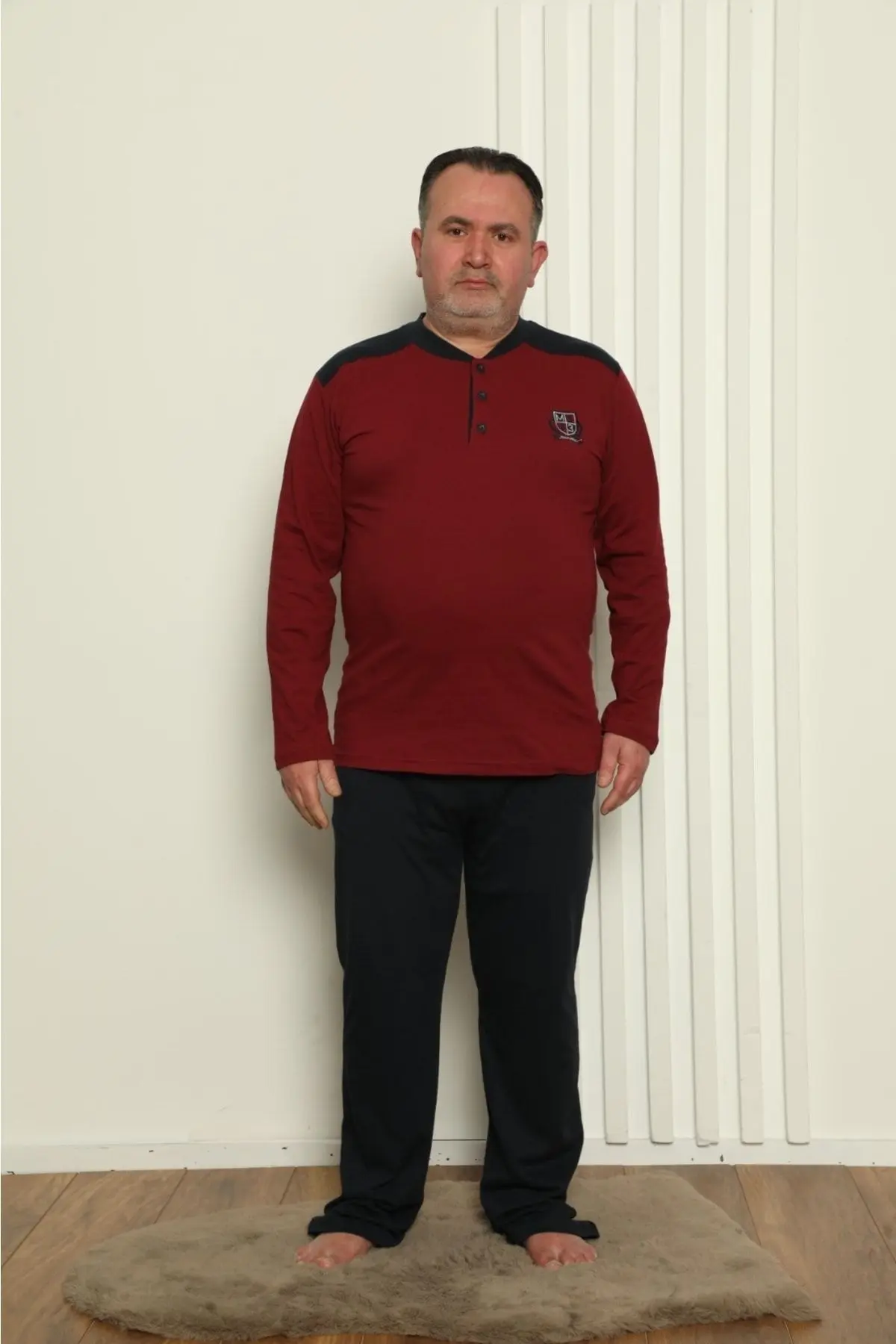 Erkek Büyük Beden Pijama Takımı Xl 2xl 3xl 4xl Beden Pijama