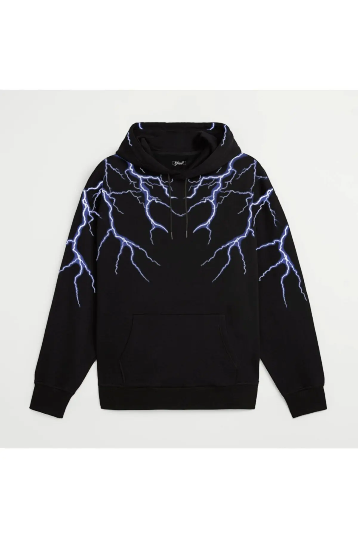 Oversize Lightning Unisex Hoodie