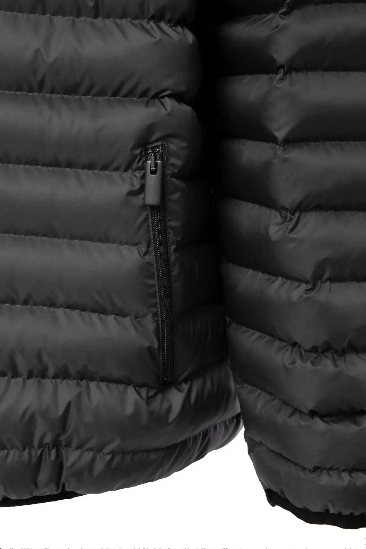 Erkek Büyük Beden Şişme Mont Antrasit