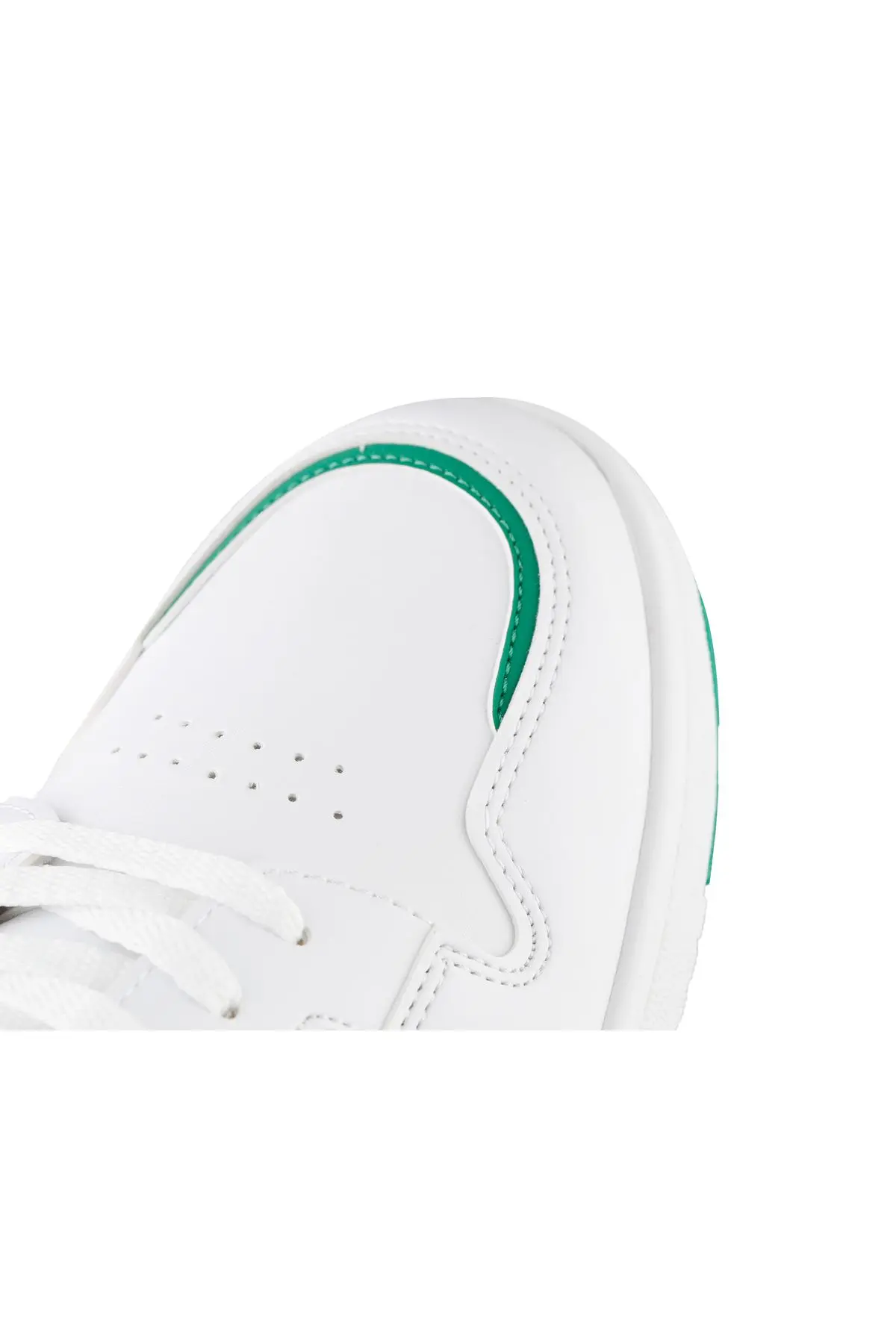 Unisex Günlük Kullanıma Uygun Koşu Yürüyüş Spor Ayakkabı Sneaker Beyazyeşil