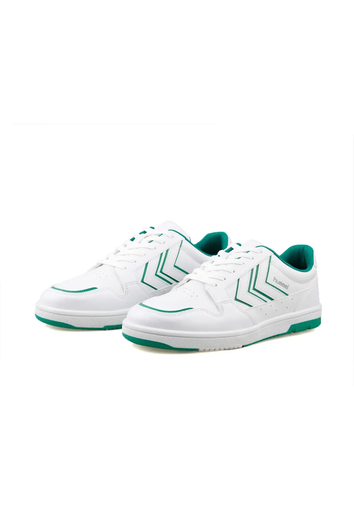 hummel Unisex Günlük Kullanıma Uygun Koşu Yürüyüş Spor Ayakkabı Sneaker Beyazyeşil