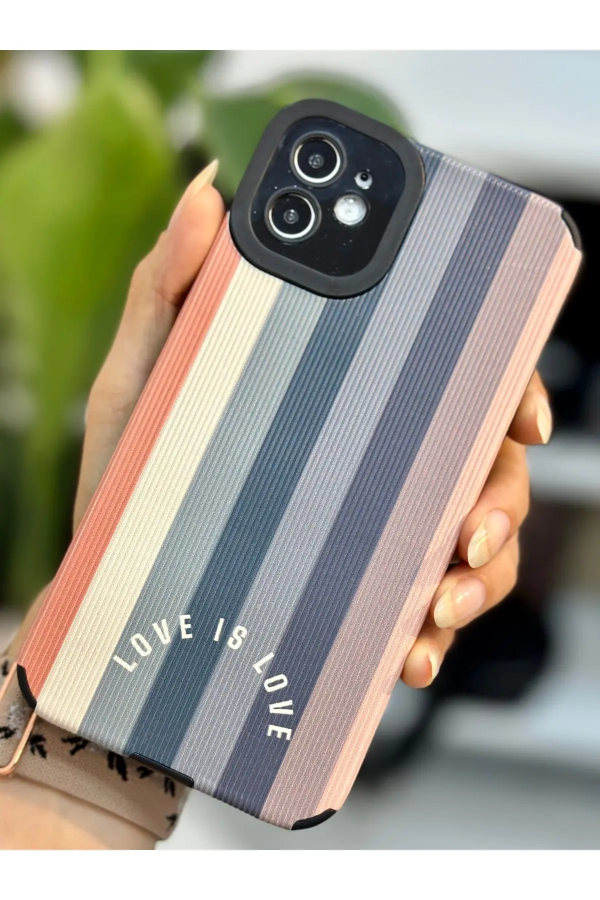 Iphone 11 Uyumlu Kaplama Tasarımlı Yumuşak Silikon Kamera Korumalı Kılıf