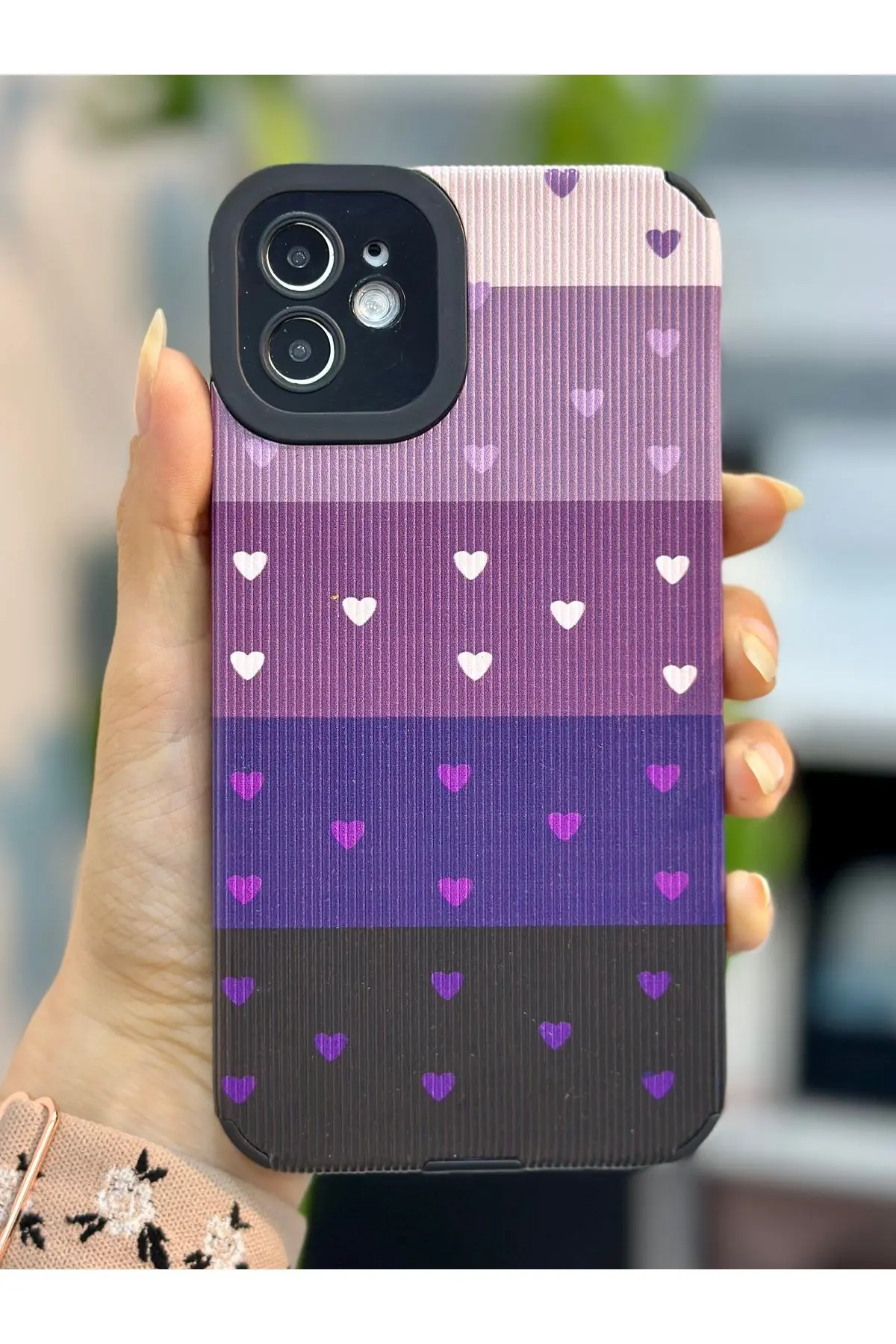 Go Aksesuar Iphone 11 Uyumlu Kaplama Tasarımlı Yumuşak Silikon Kamera Korumalı Kılıf