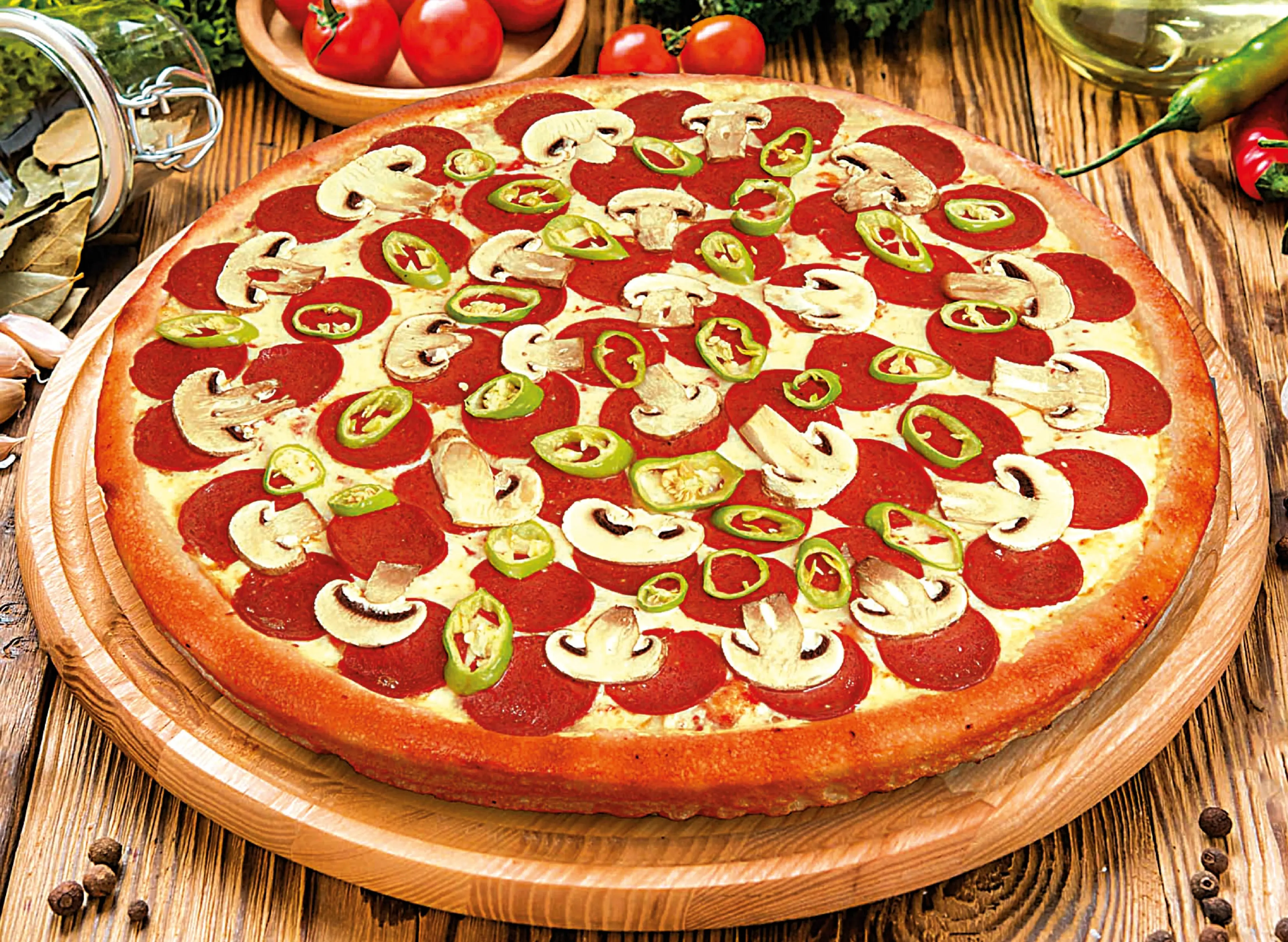 Happy Pizza (42 cm.)