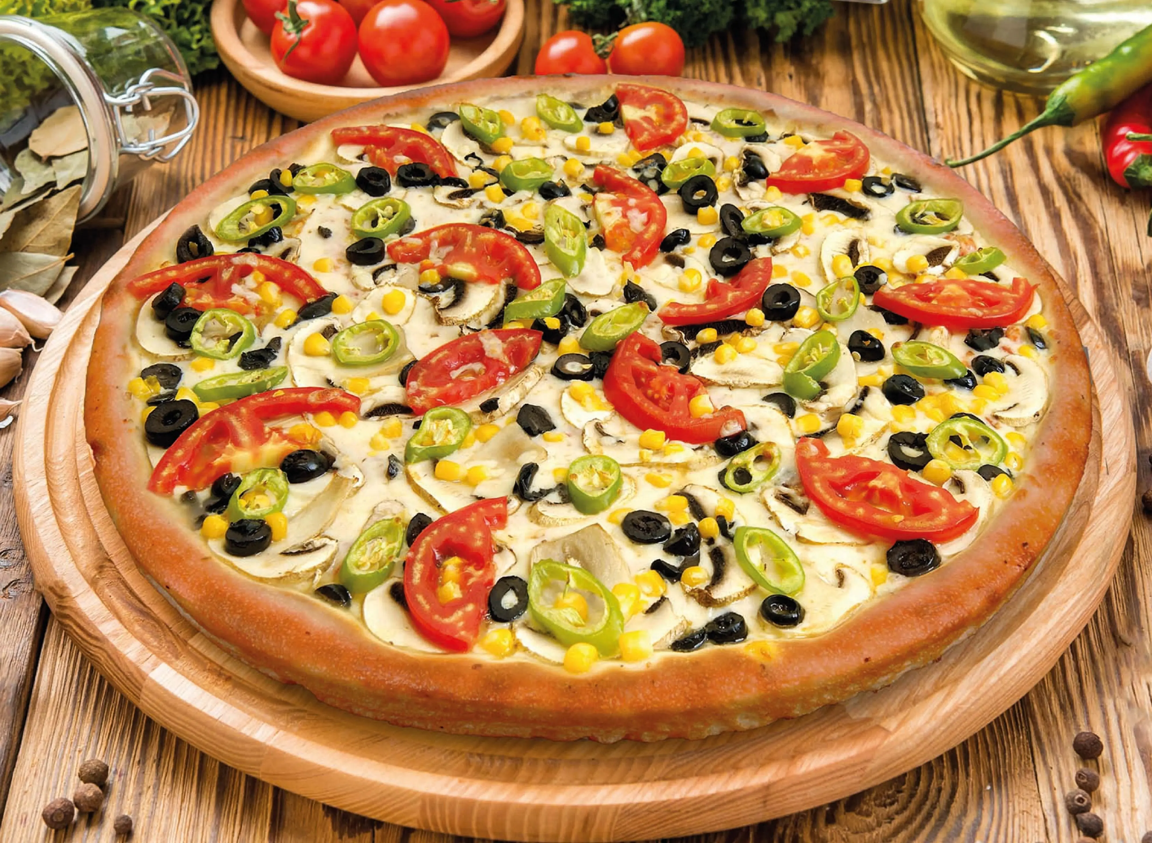 Vegetarian Pizza (Orta Boy)