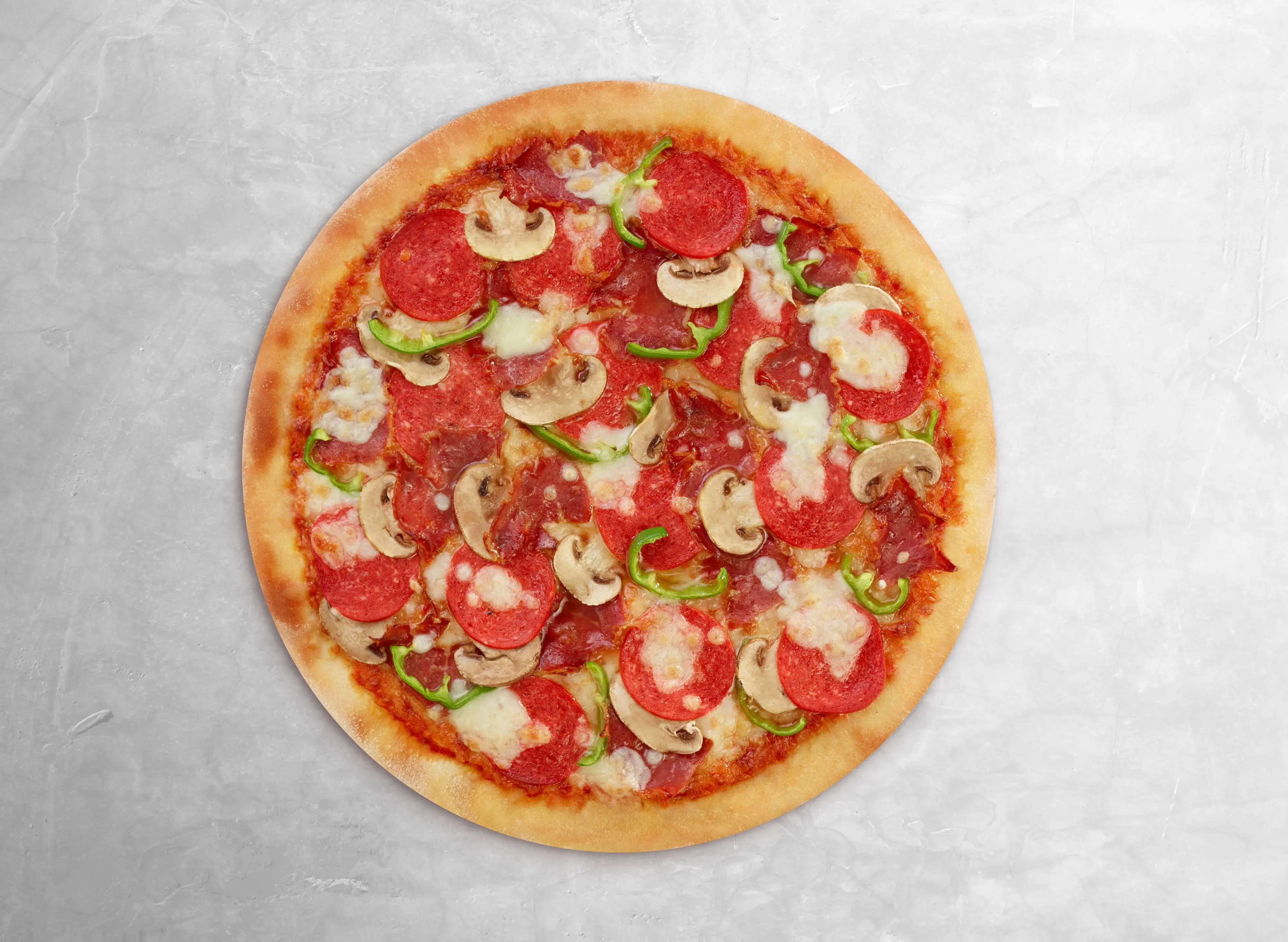 Pastırma & Sucuklu Pizza (Büyük)