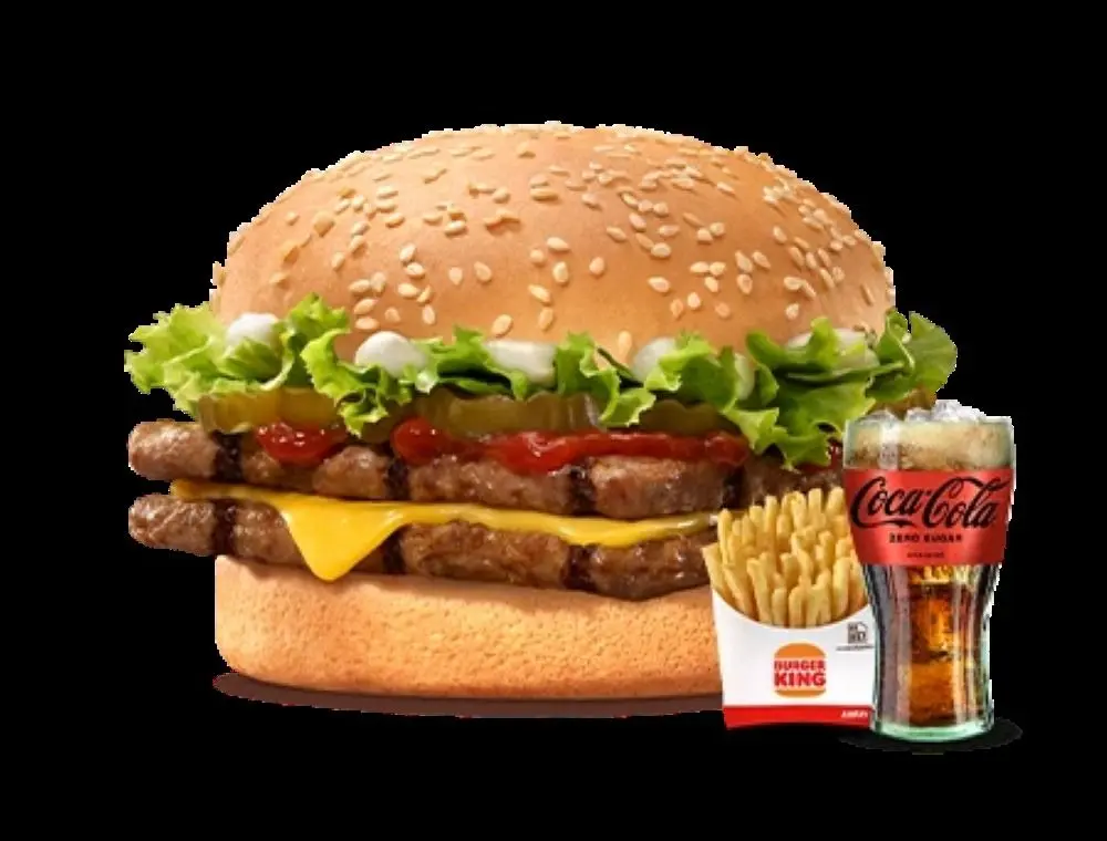 Double Klasik Burger Menü