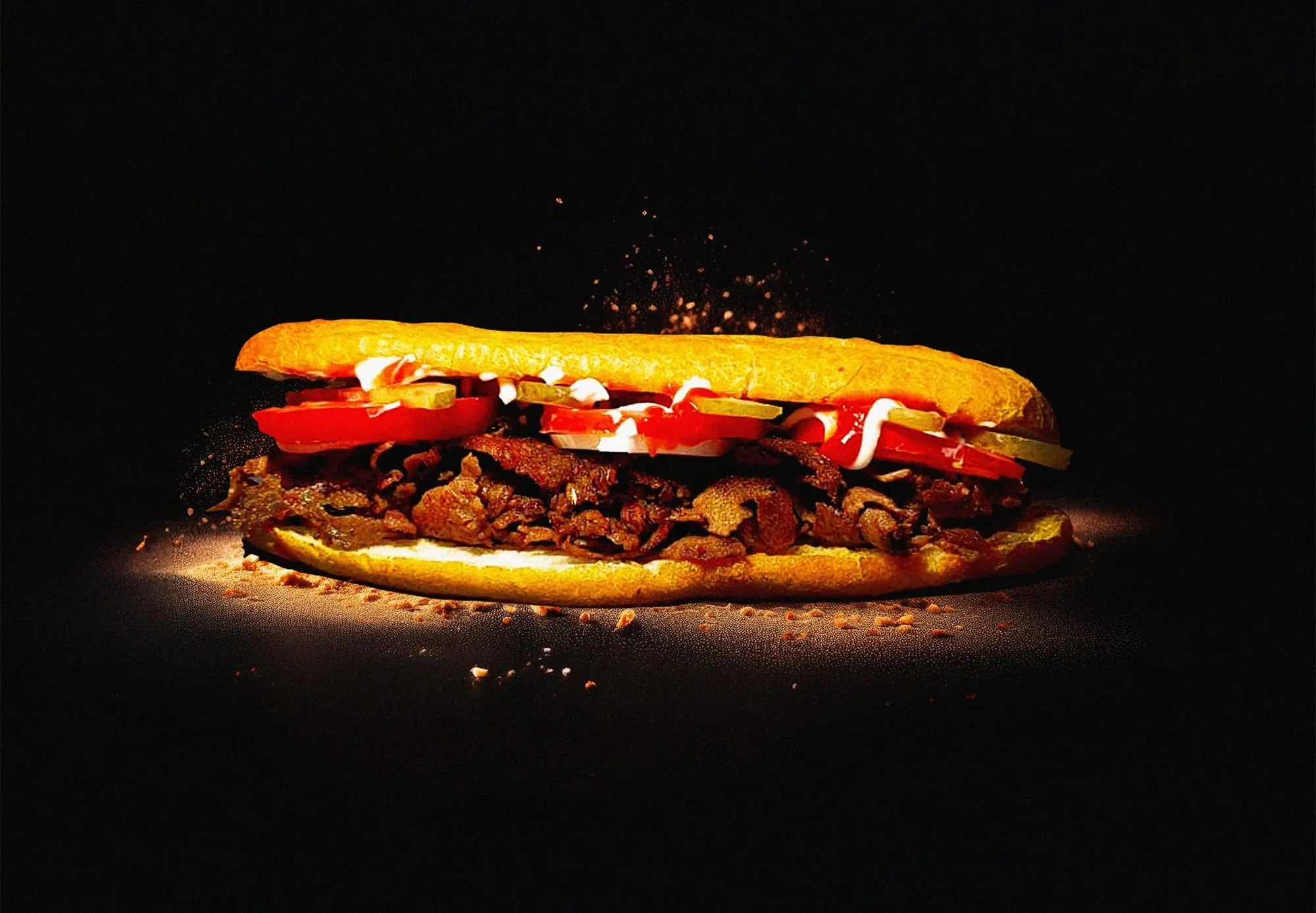 Ekmek Arası Et Döner (100 gr.)