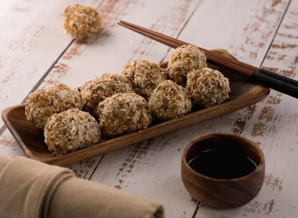 Tahinli Cevizli Bal Kabağı Mochi