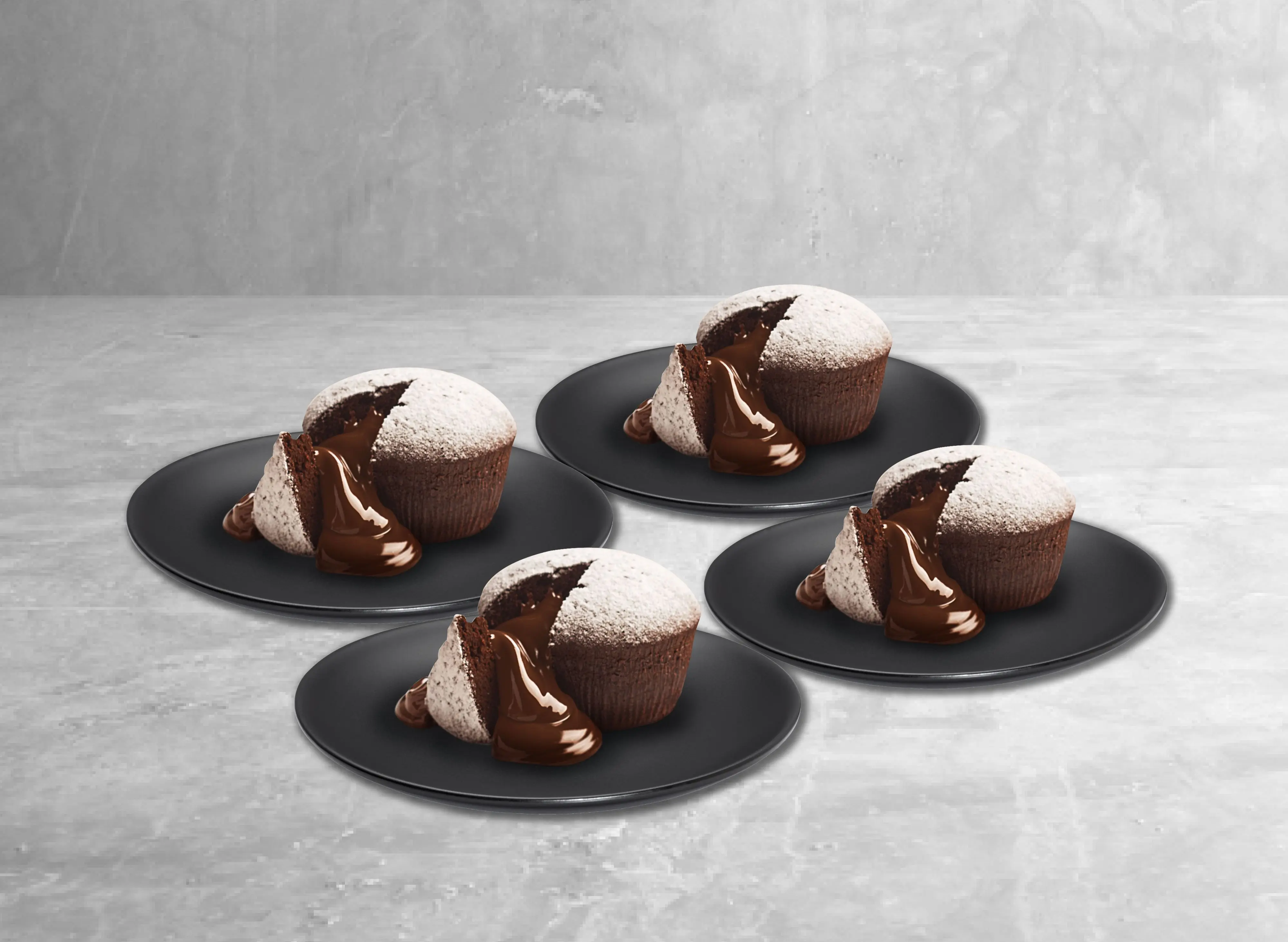 4 Adet Çikolatalı Sufle