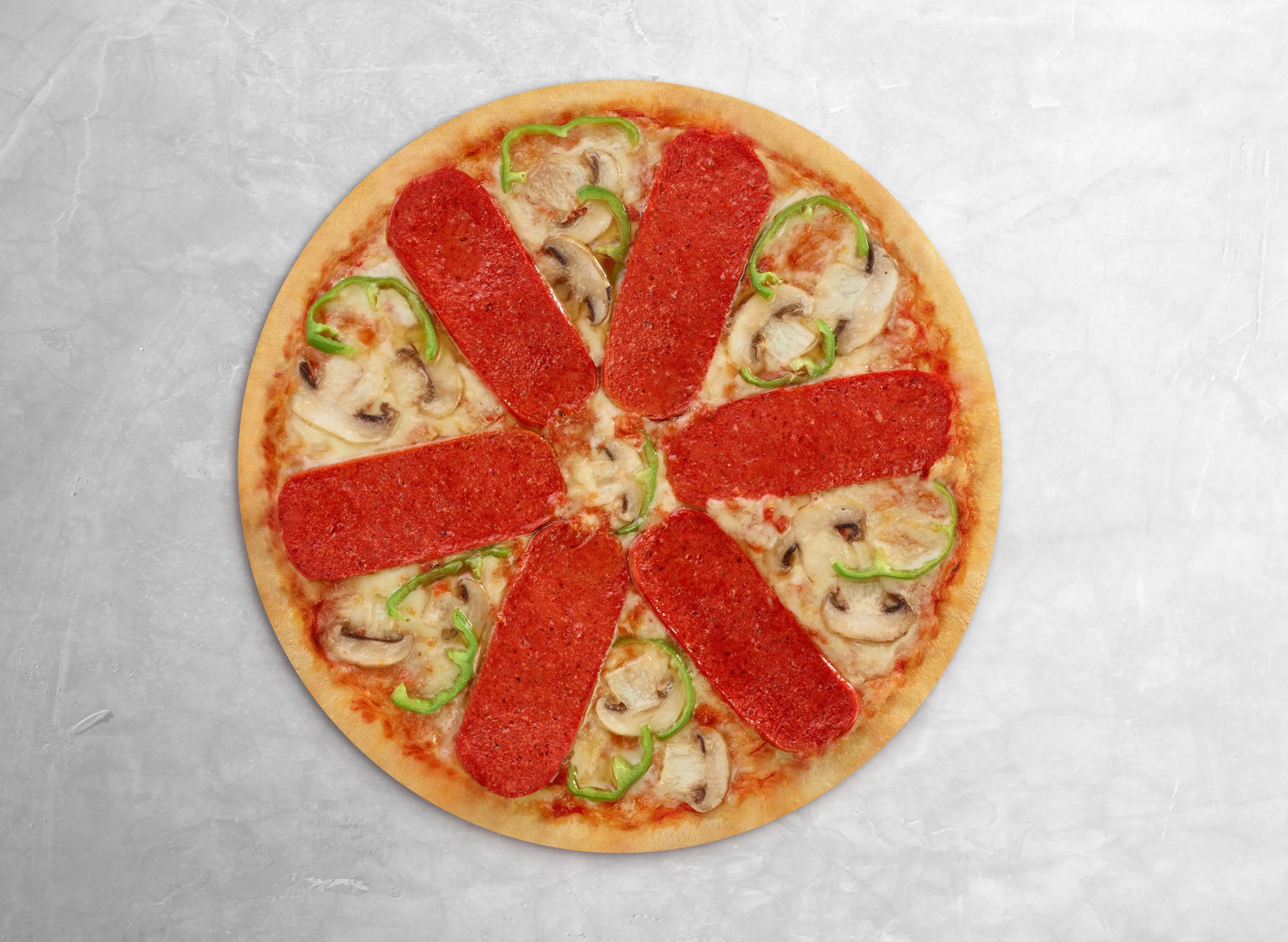 Mangal Sucuklu Pizza (Orta)