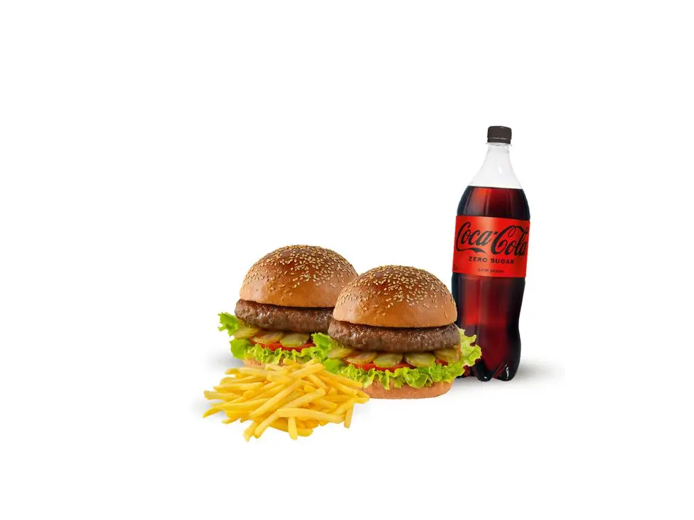 2'li Hamburger Menü