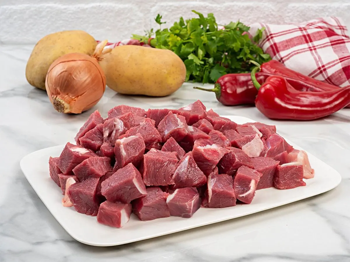 Köfteci Yusuf Dana Kuşbaşı (1000 gr.) (Çiğ)