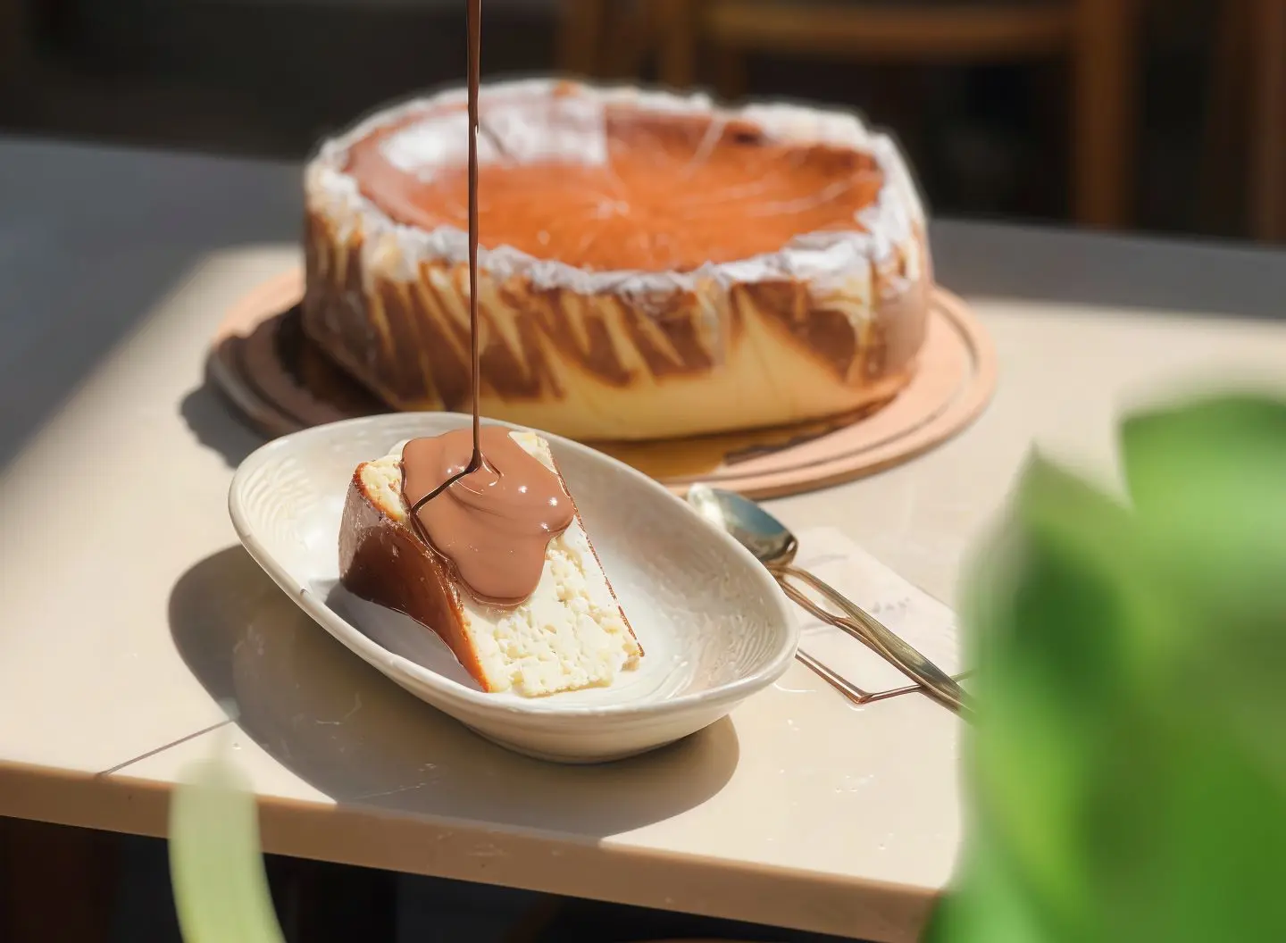 Çikolatalı Bask Cheesecake