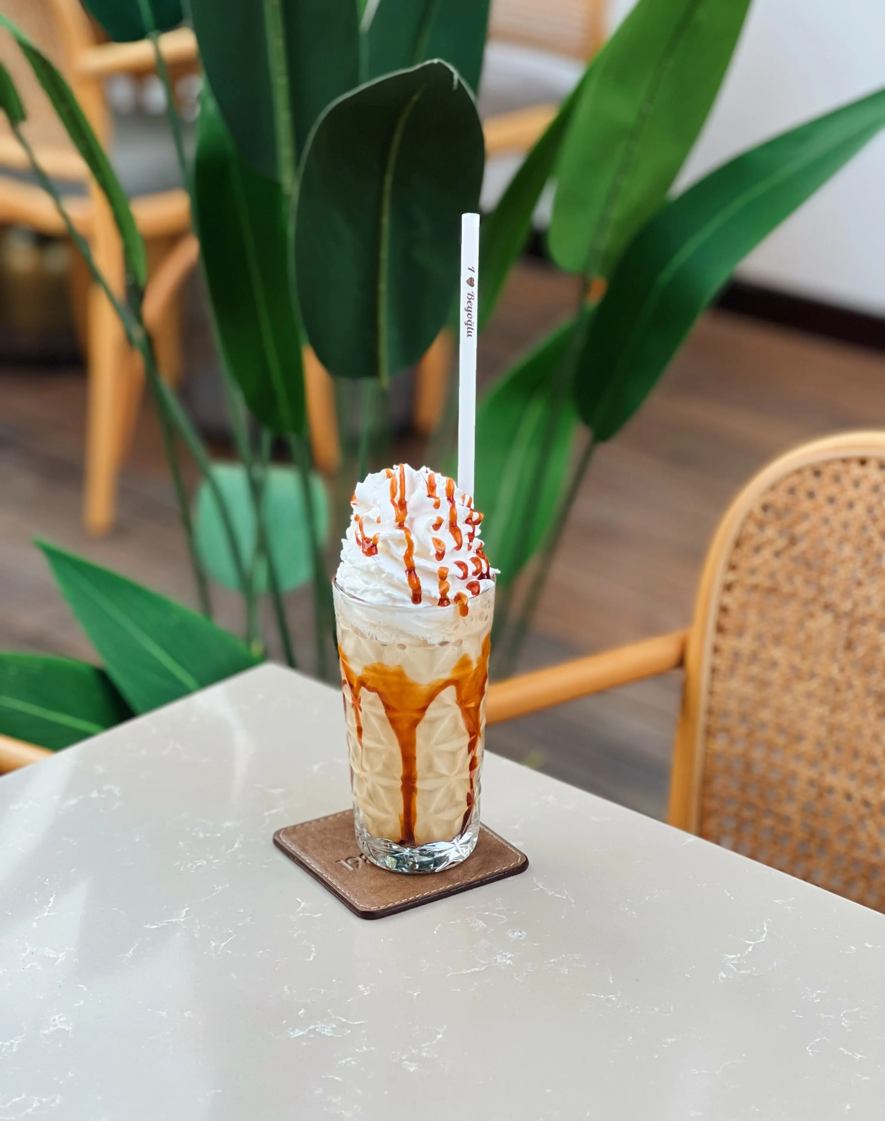 Karamel Waffle Milkshake