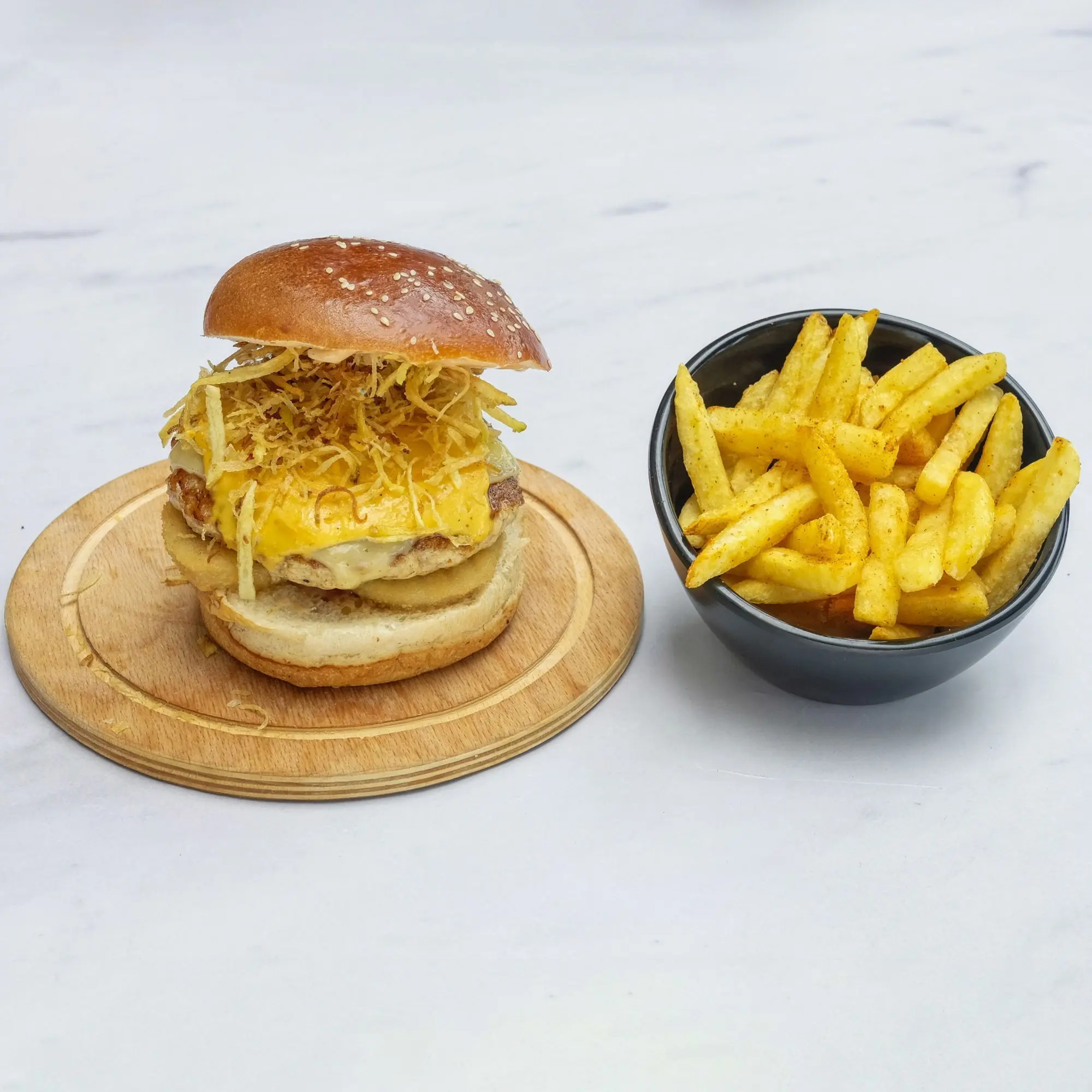 Çıtır Chicken Cheeseburger