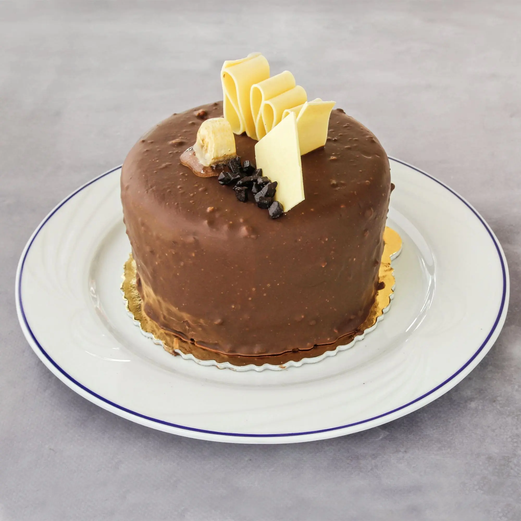 Çikolatalı Muzlu Pasta (12 Kişilik)