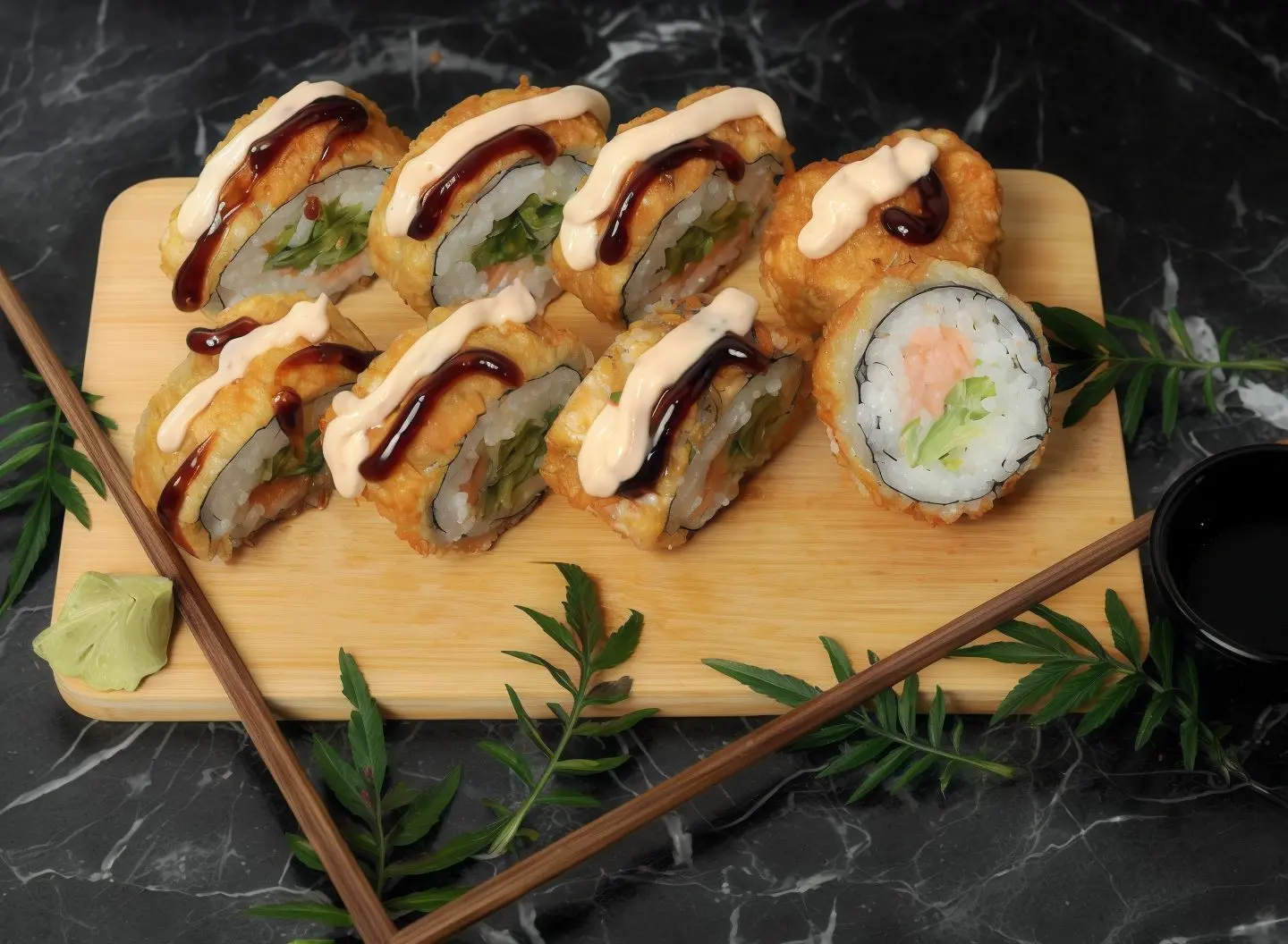 Somon Tempura (8 pcs.)