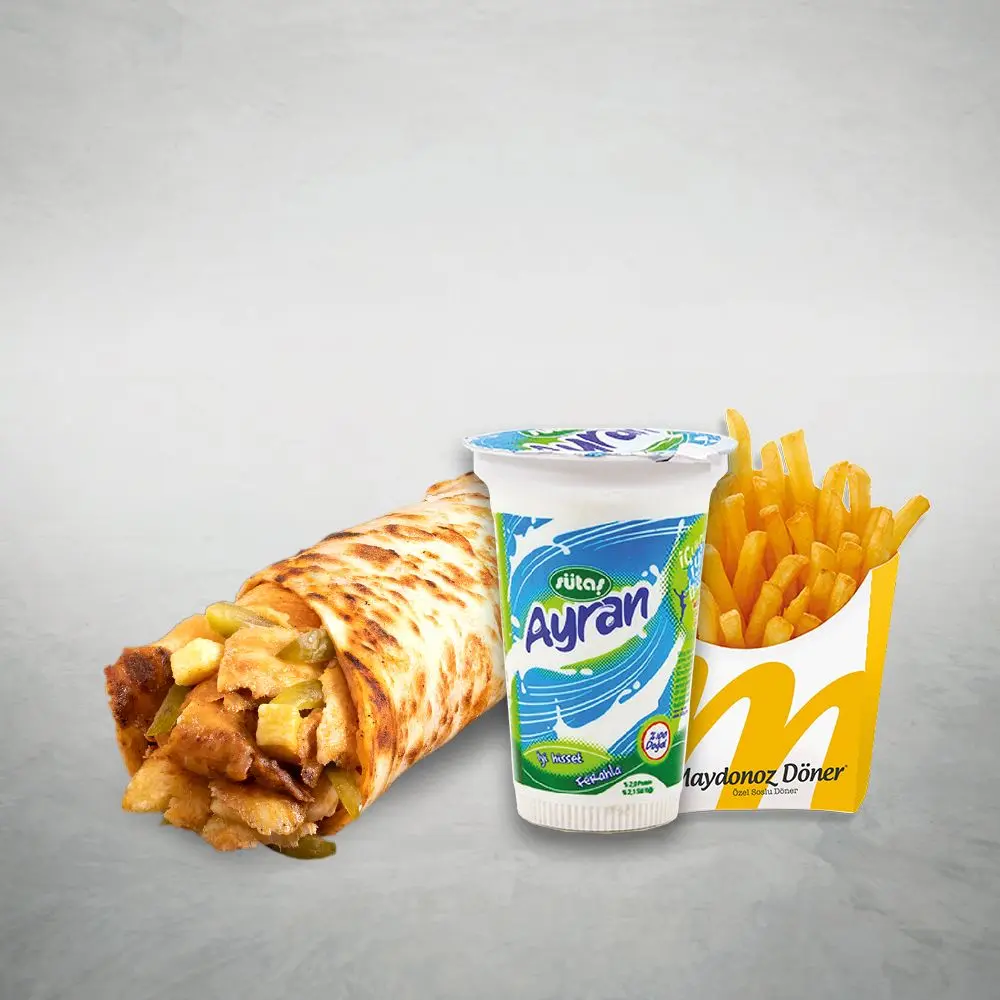 Tavuk Döner Maydonoz Small Dürüm Menü