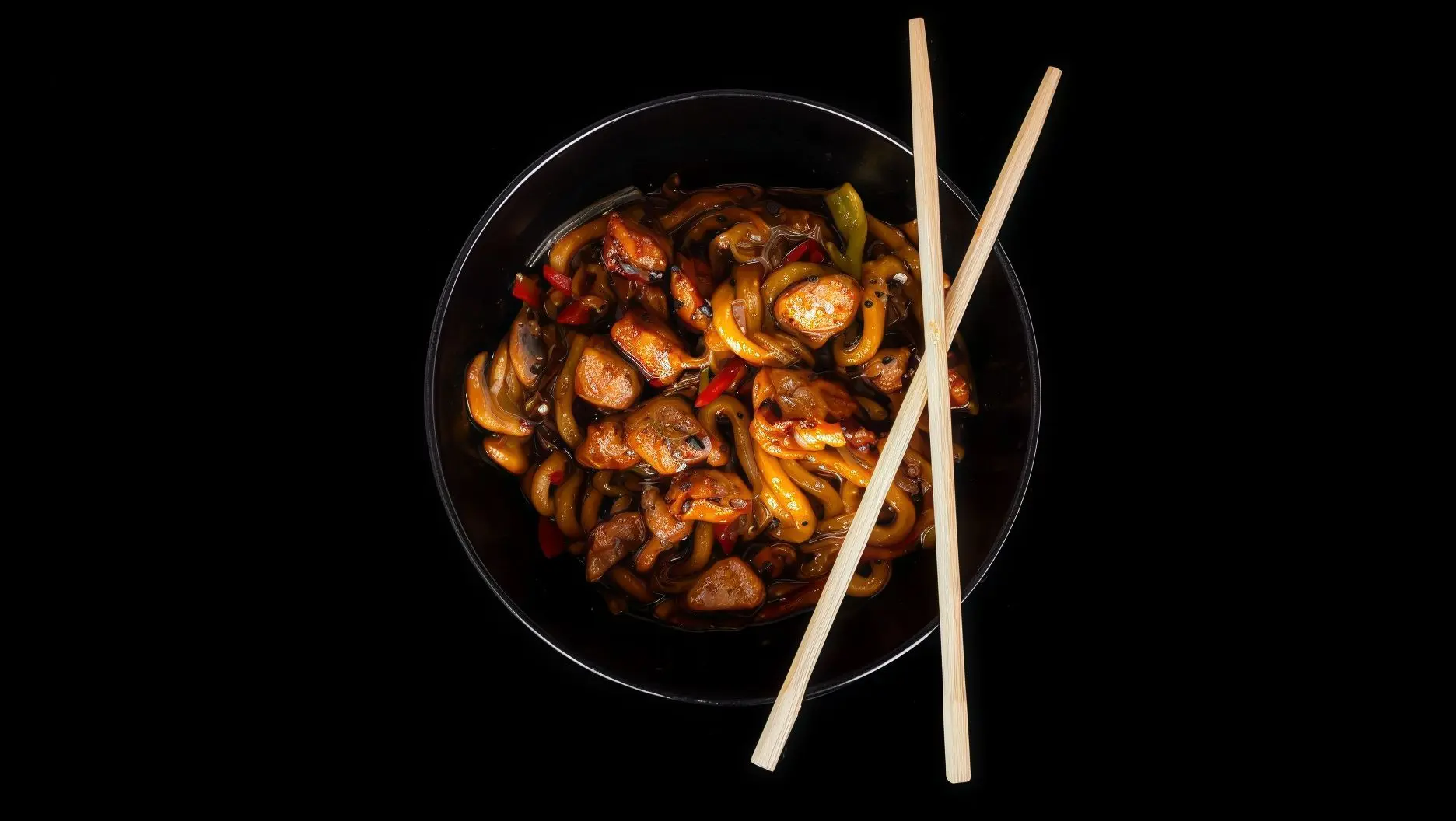 Sweet Chilli Soslu Tavuklu Noodle